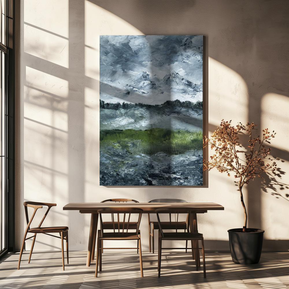 Canvas schilderi - Landscape Study 1905 boven eettafel