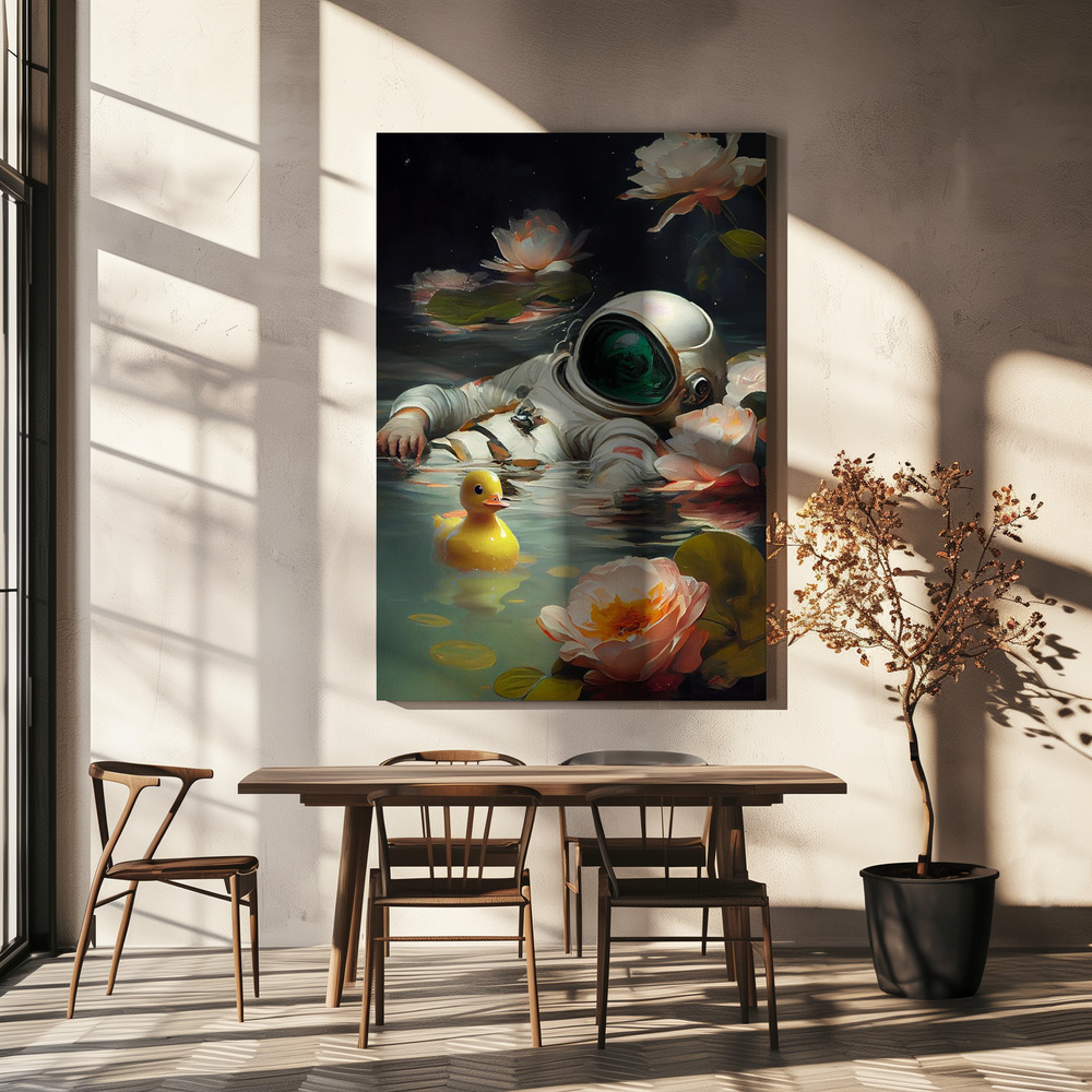 Canvas print - My Space Siesta over dining table
