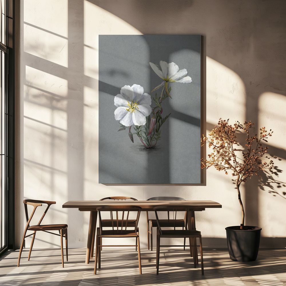 Canvas schilderi - Giant Helleborine (1880) boven eettafel