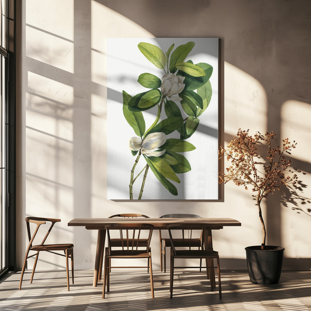 Canvas schilderi - Swamp Magnolia (1918) boven eettafel