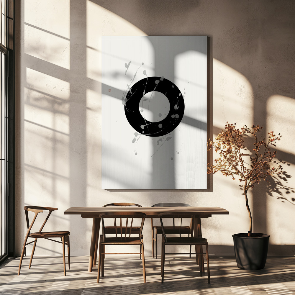 Canvas print - New Life over dining table