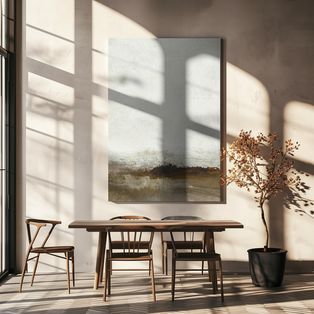 Canvas print - Away from hear 2 over dining table