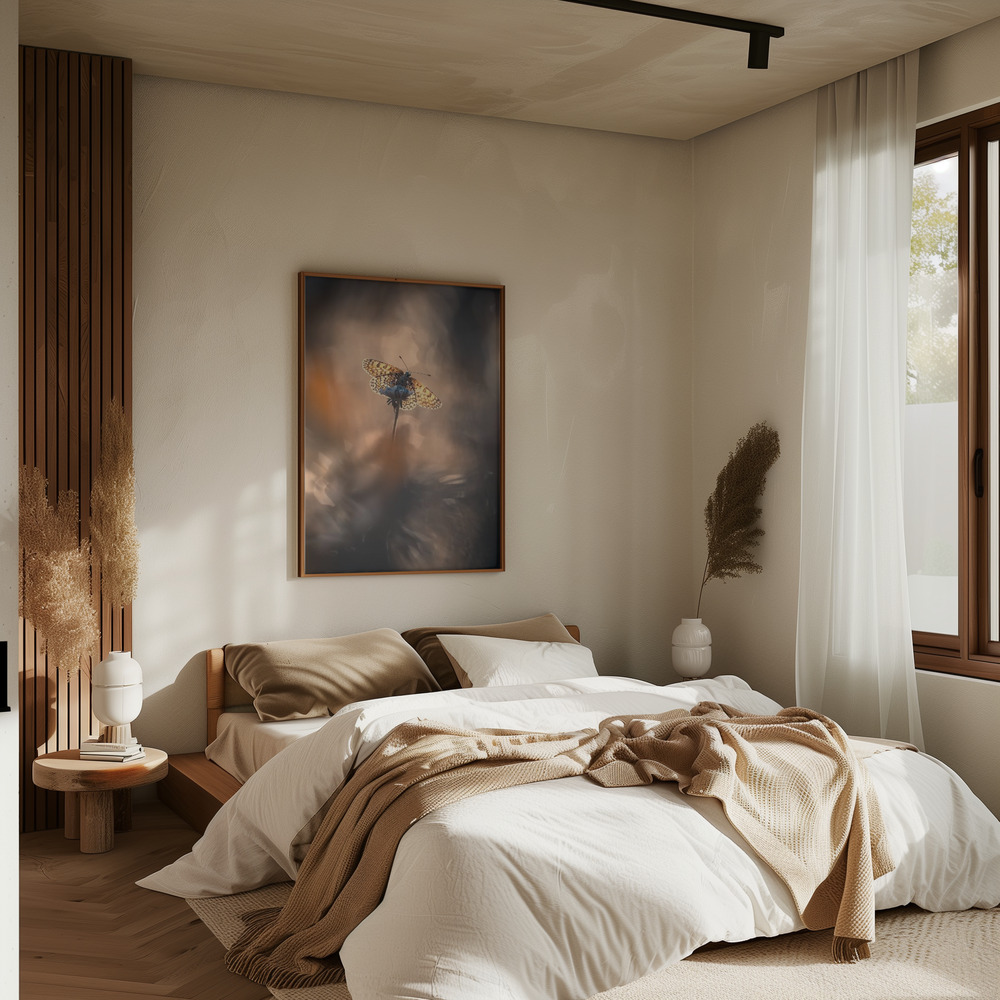 Poster Naturally Framed - Affisch i sovrummet