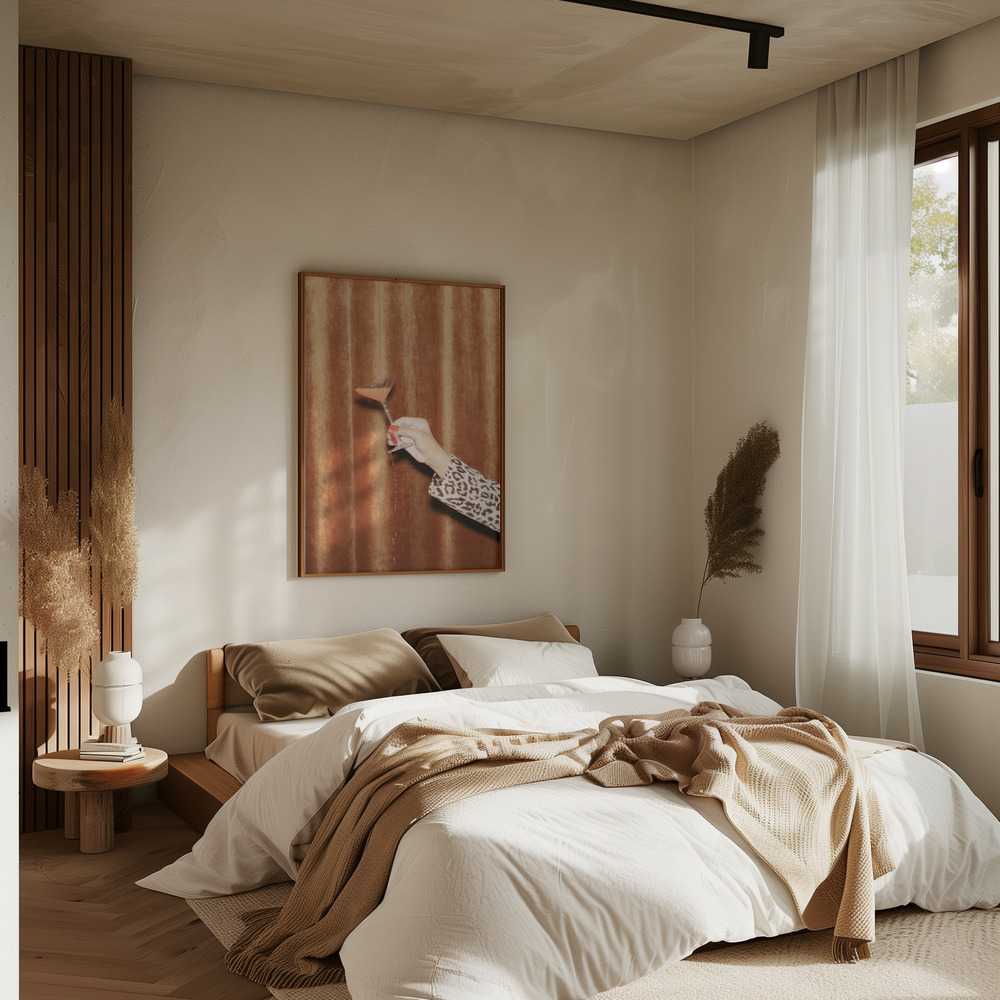 Poster - Here's To Now #01 in bedroom