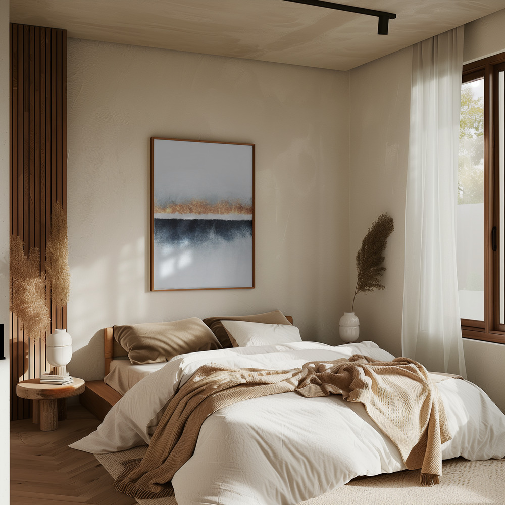 Poster - Horizon in slaapkamer