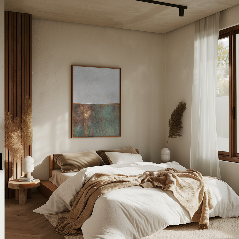 Poster - First Snow in slaapkamer