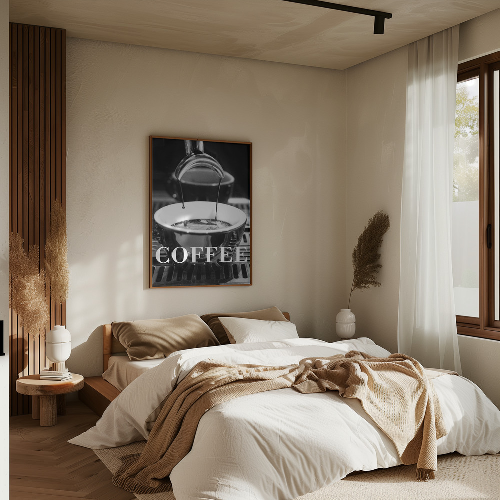 Affiche - Coffee Text 2 dans la chambre