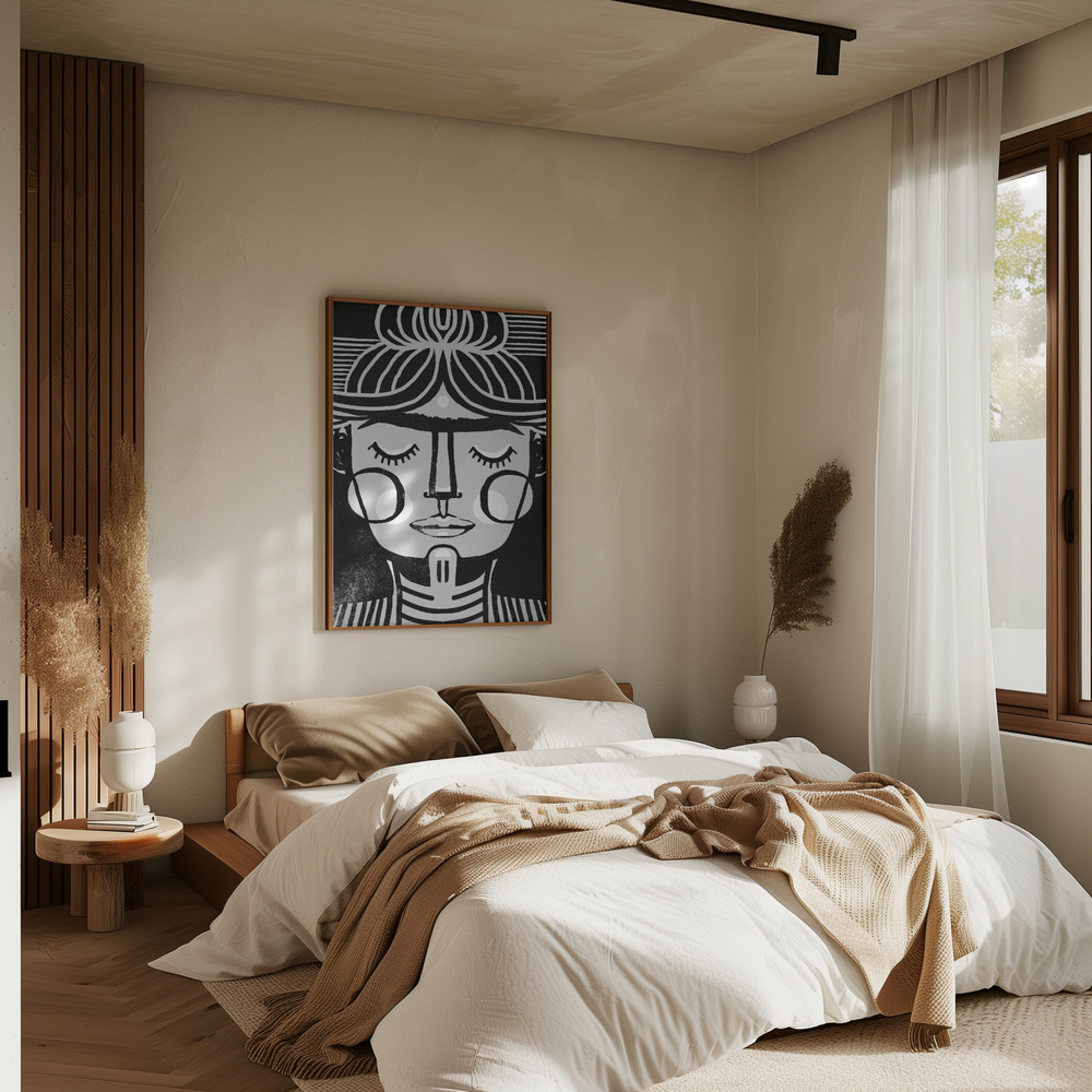 Plakat - Dreaming Frida i soveværelset