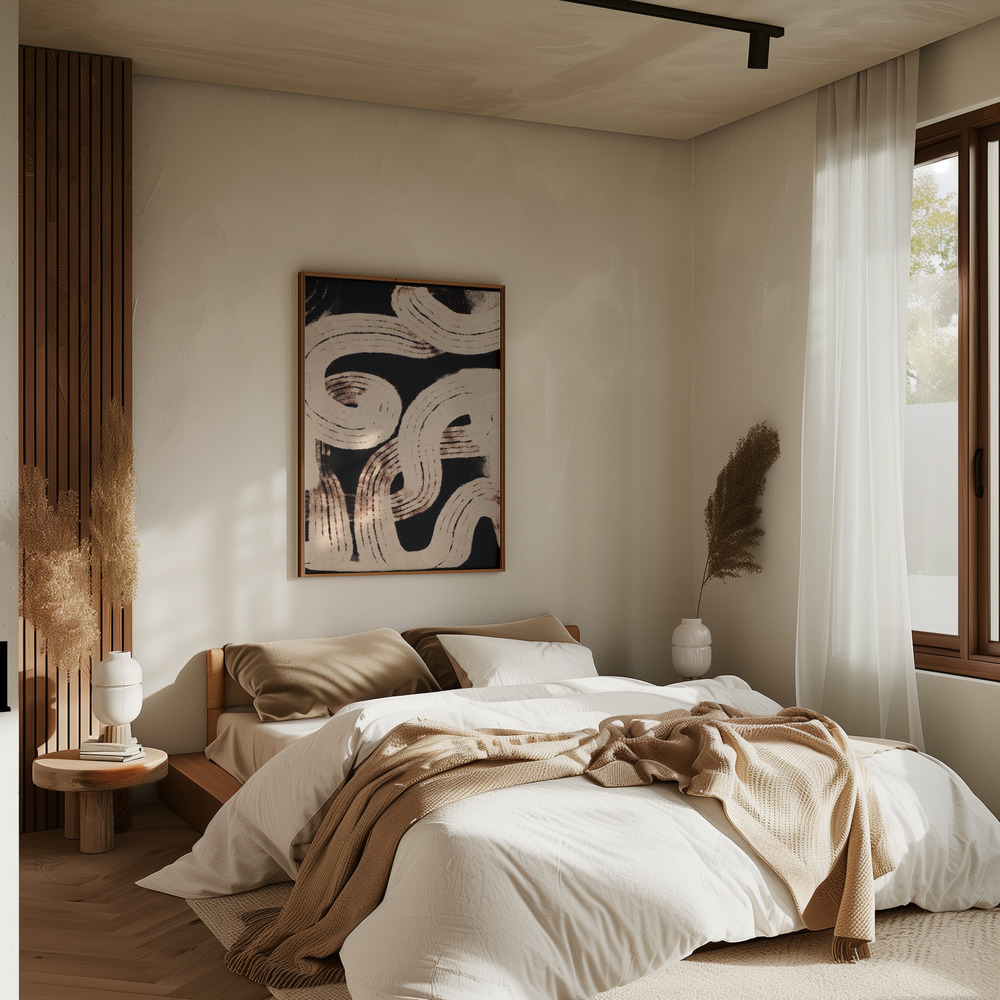 Poster - Paths in bedroom