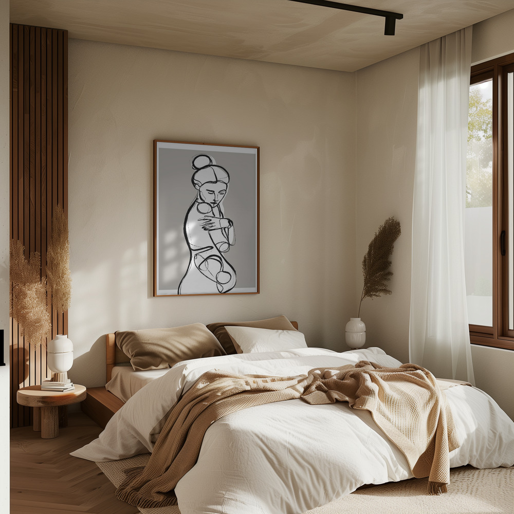 Poster - You And I im Schlafzimmer