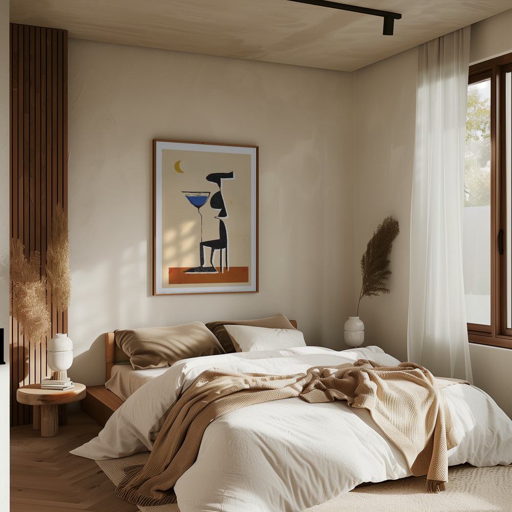 Poster - Le Monsieur in camera da letto