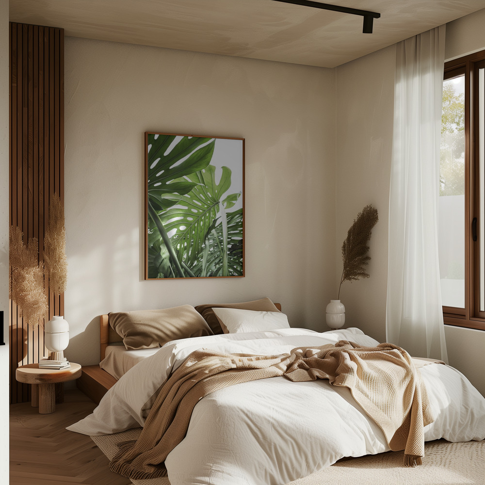 Poster - Jungle im Schlafzimmer
