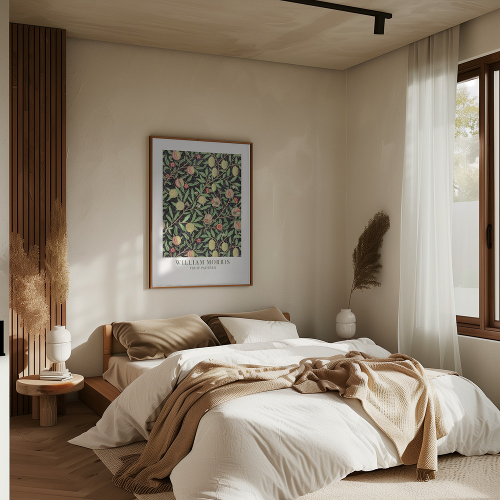 Plakat - Fruit Pattern i soveværelset
