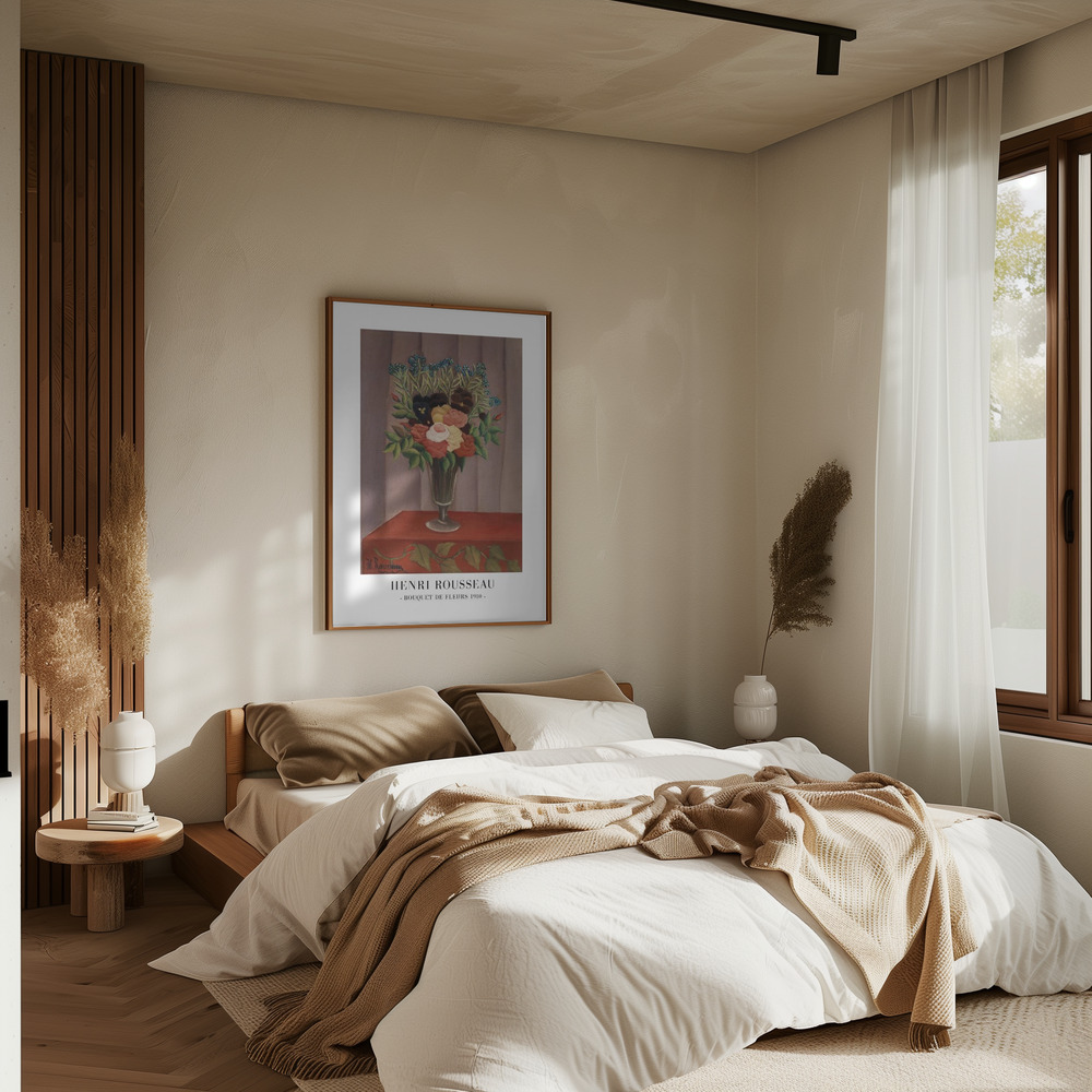 Poster - Bouquet De Fleurs 1910 in camera da letto
