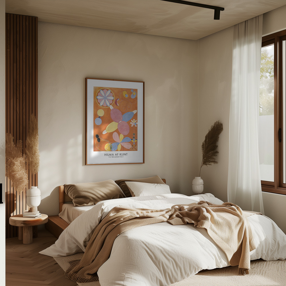 Poster - – The Ten Largest No.4 Poster - in bedroom