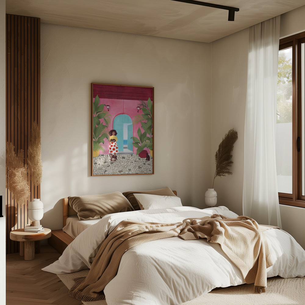 Plakat - Cartagena life i soveværelset