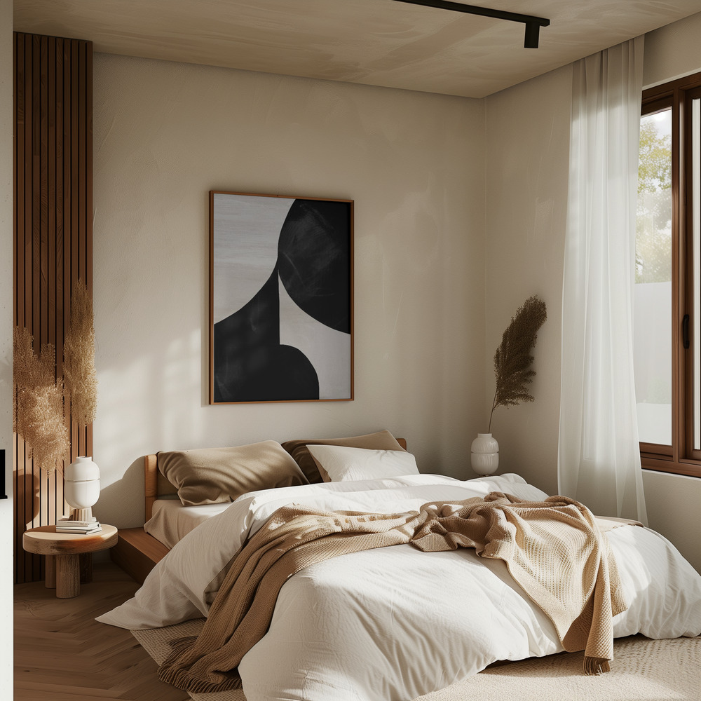 Plakat - Night i soveværelset