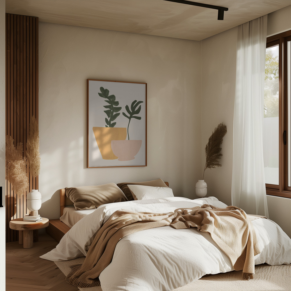 Poster - Planted in bedroom