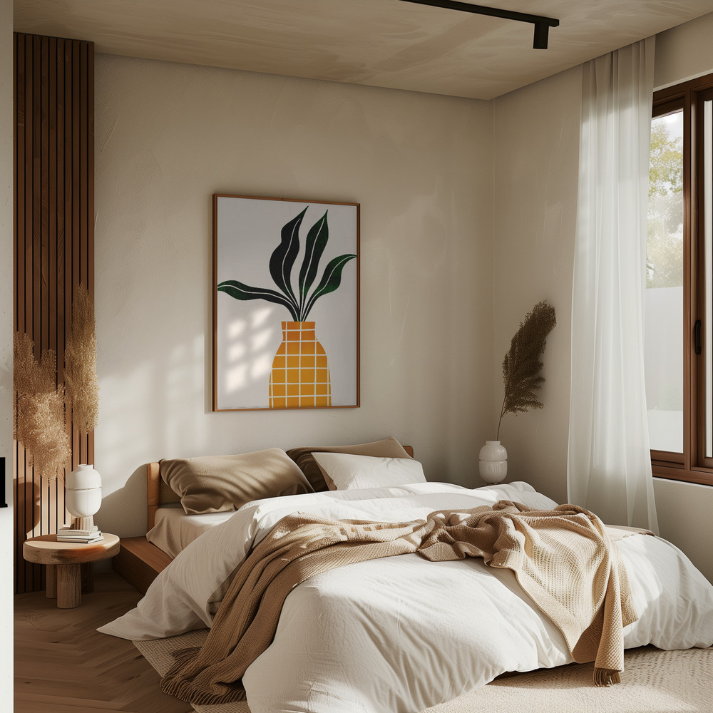 Poster - Peter, the Plant in bedroom