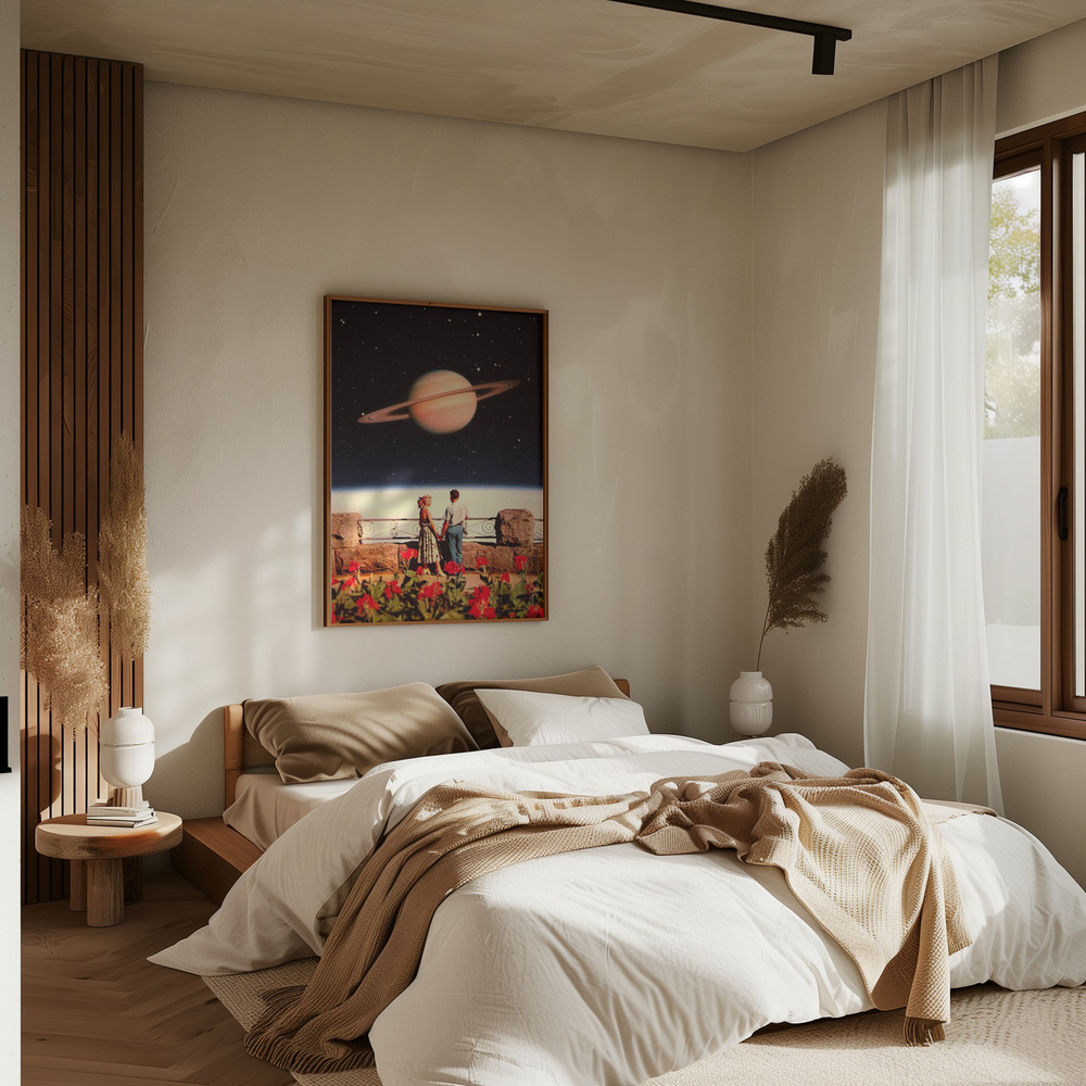 Poster - Lovers In Space in bedroom