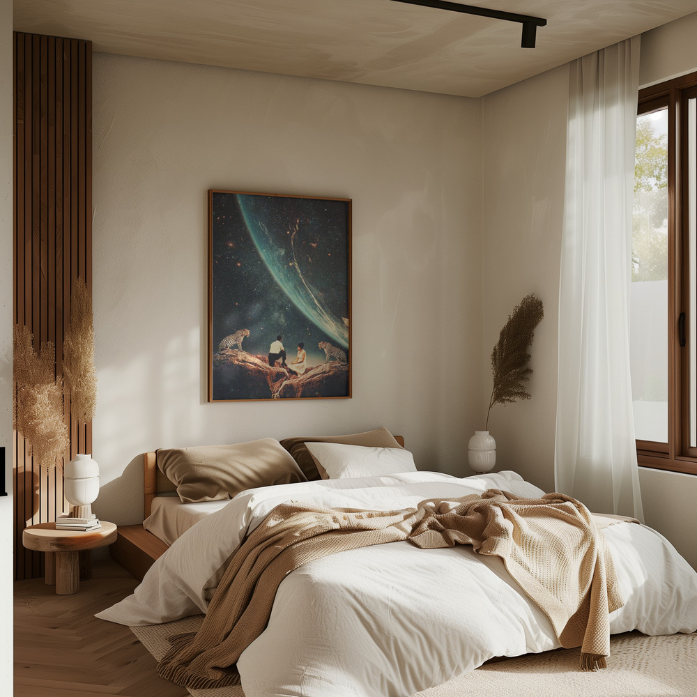 Poster - Guardians of Our Future im Schlafzimmer