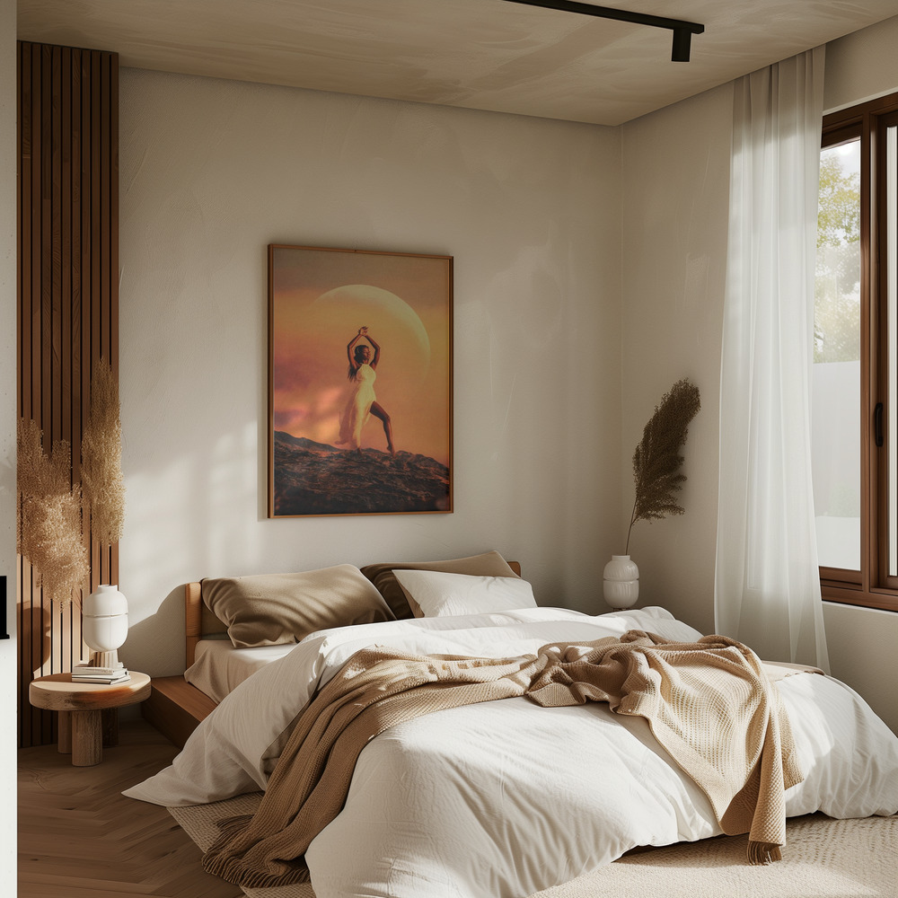 Poster - Goddess in bedroom