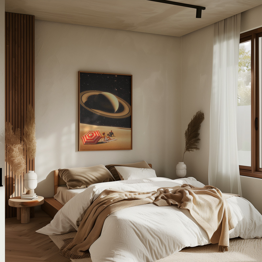 Poster - Space Date in bedroom