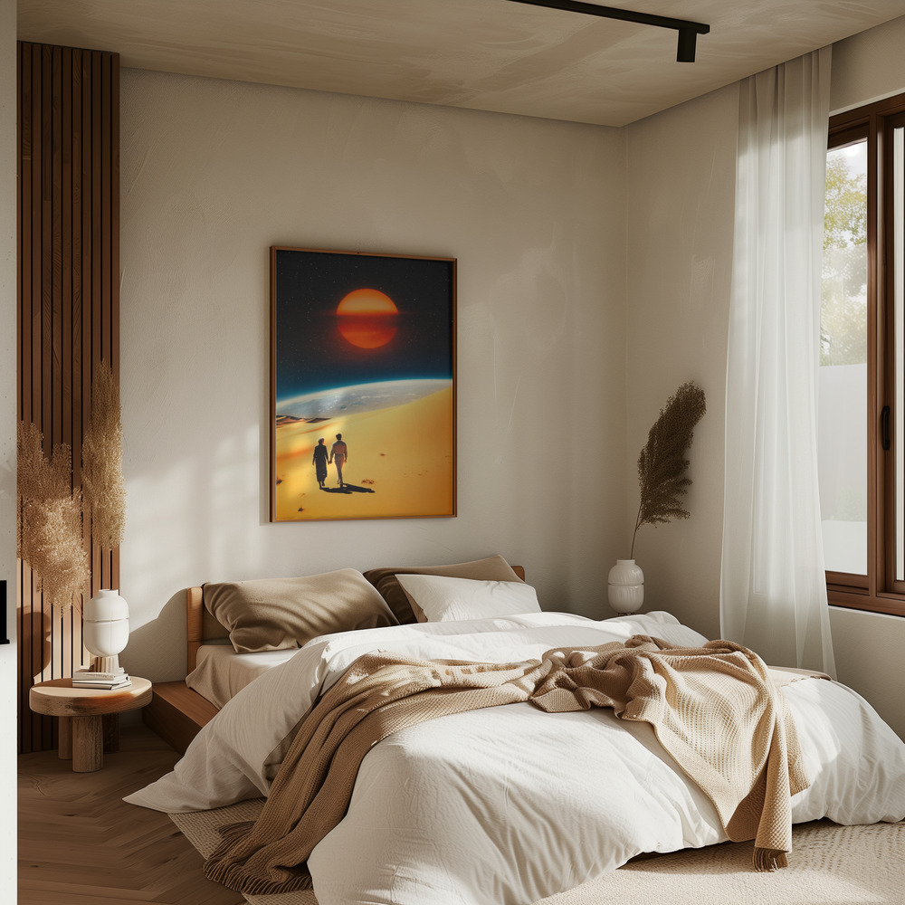 Poster - Cosmic Connection in bedroom