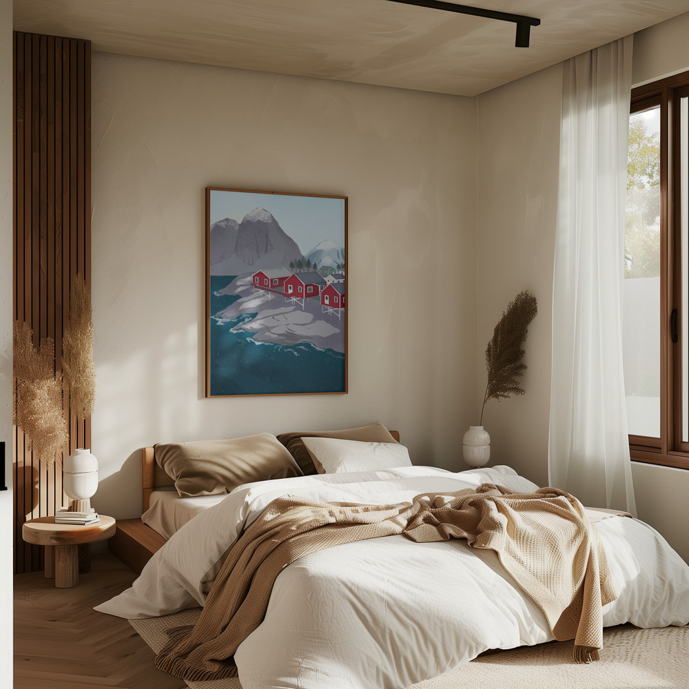 Plakat - Norway i soveværelset