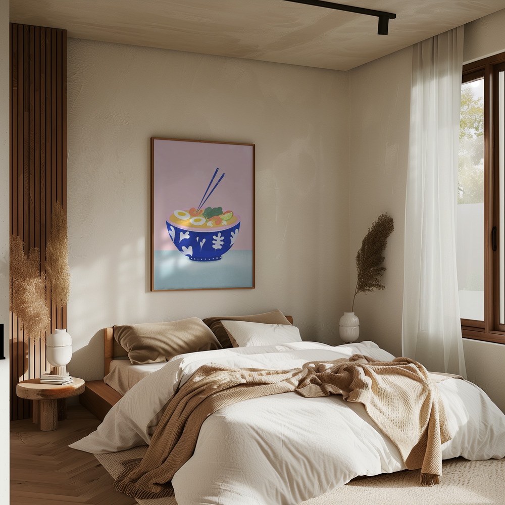 Poster - Ramen Bowl in camera da letto