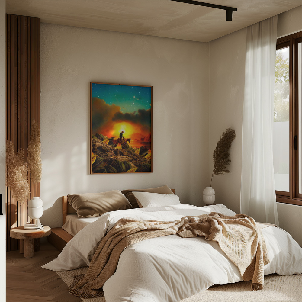 Poster - Patience in bedroom