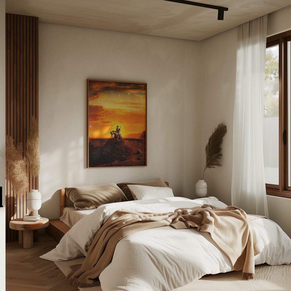 Poster - Courage in bedroom