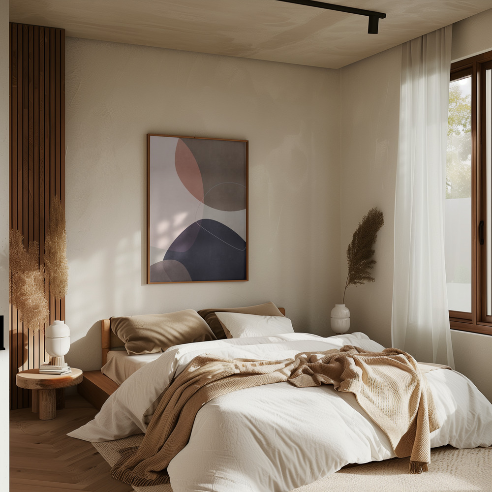 Poster - Graphic 209X in slaapkamer