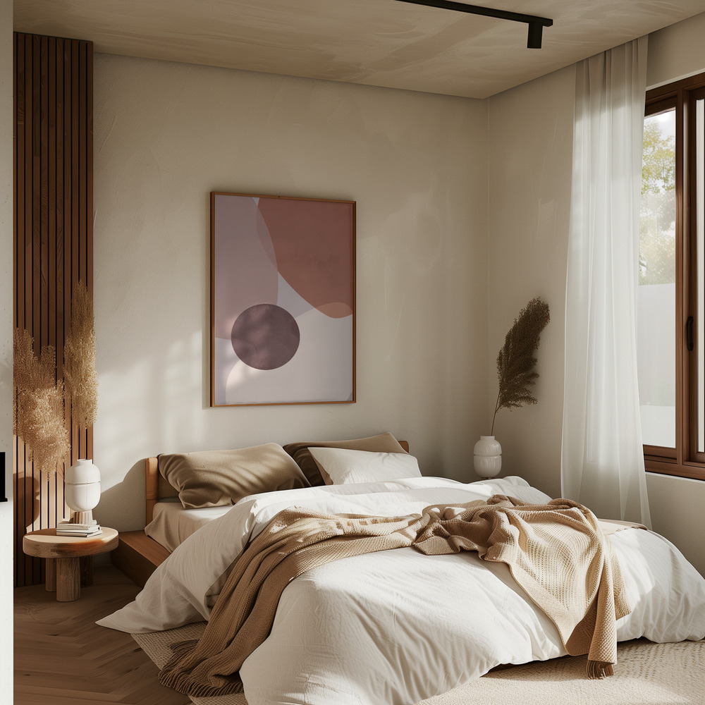 Poster Graphic 211 - Affisch i sovrummet