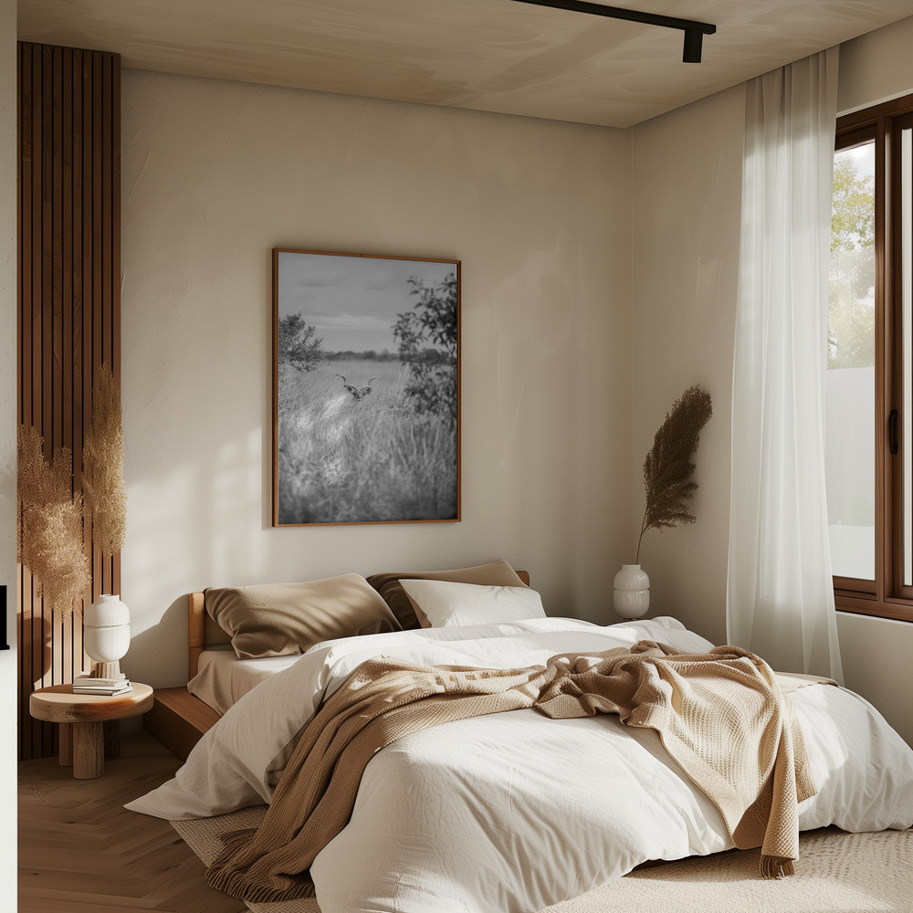 Poster - Kudu in slaapkamer