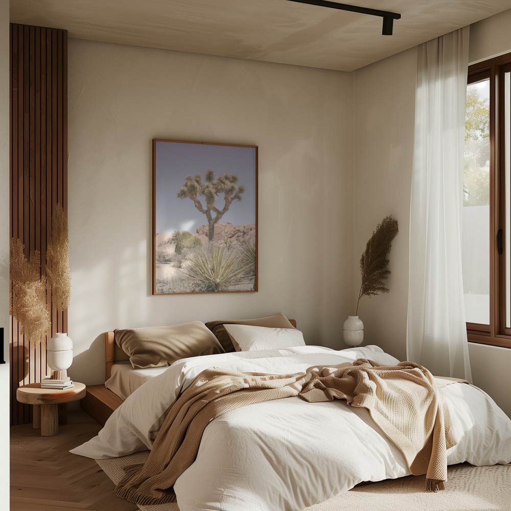 Plakat - Mojave Desert i soveværelset