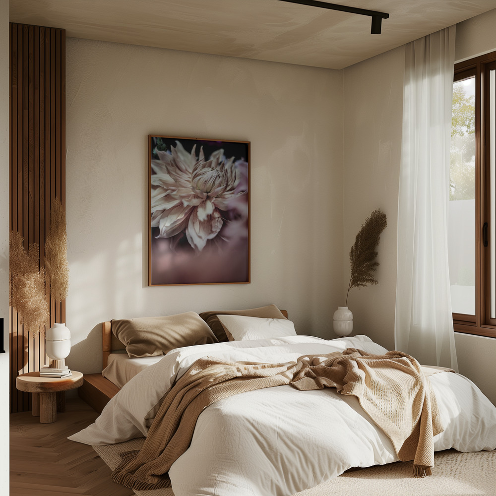 Poster - Morning Glory in bedroom