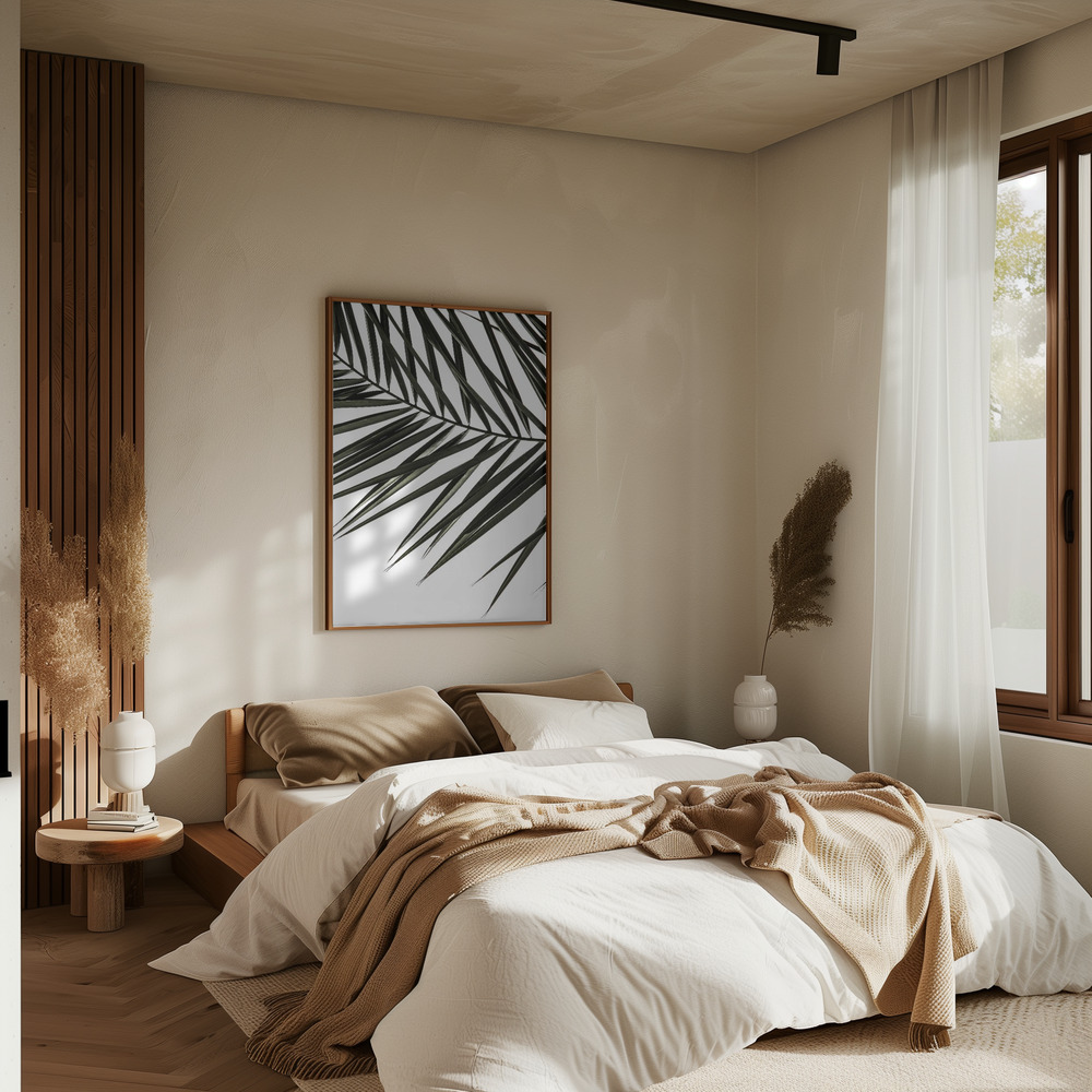Poster - Phoenix Frond in bedroom