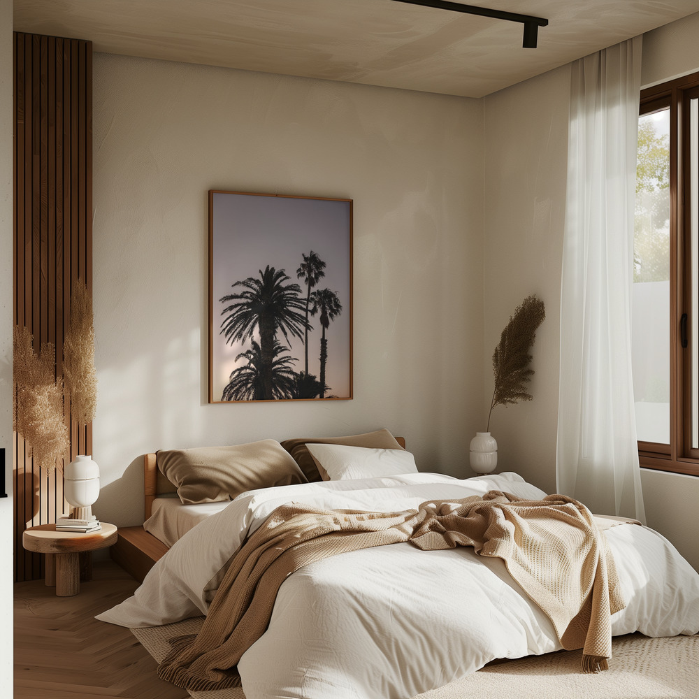 Poster - Sea Point in slaapkamer