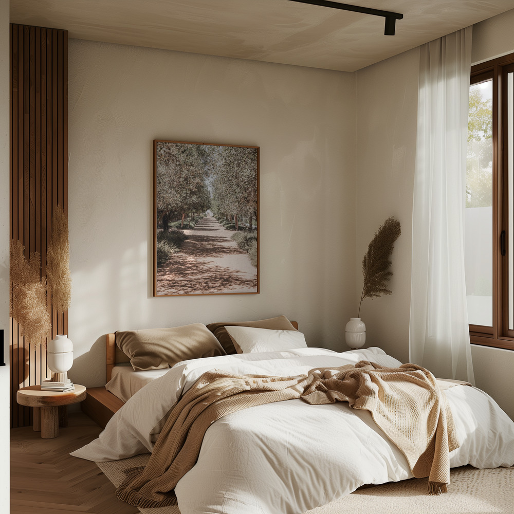 Poster - Secret Garden in slaapkamer