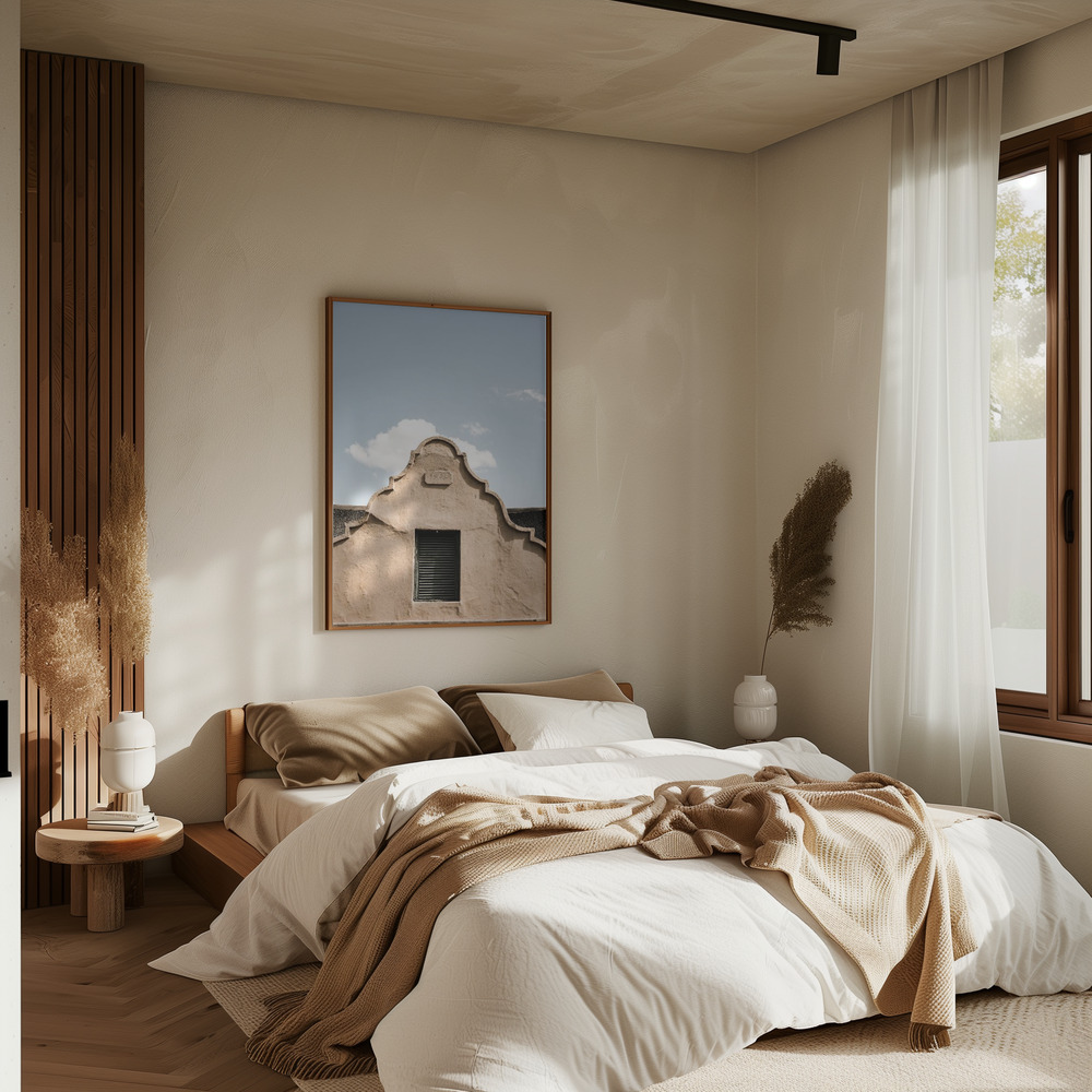 Poster - Settlers Home in slaapkamer