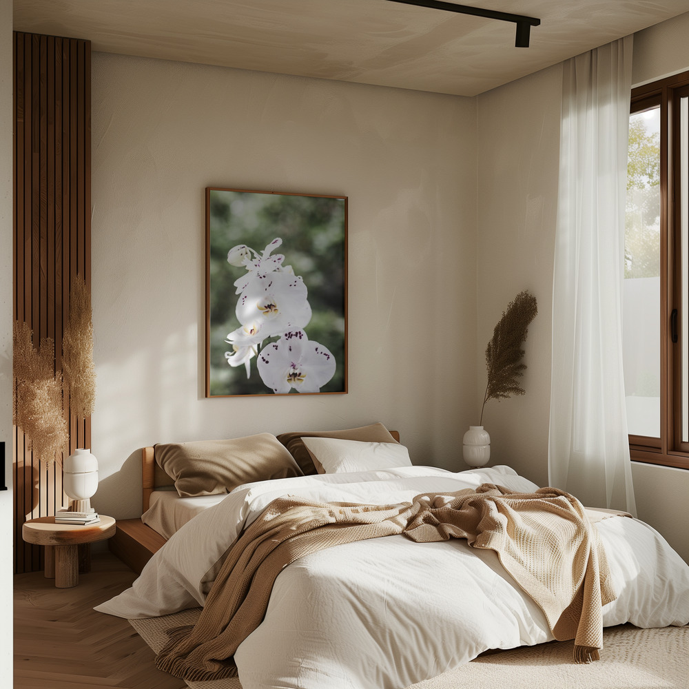 Poster - Spring Blooms im Schlafzimmer