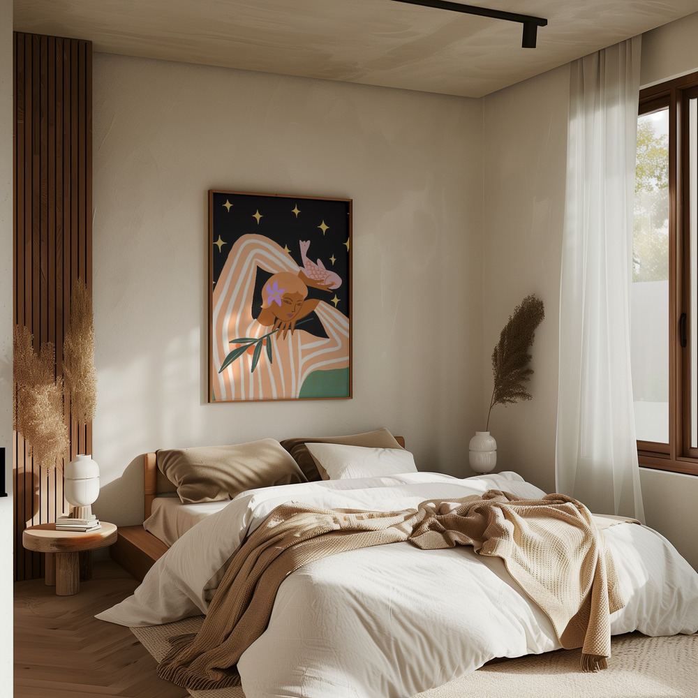 Poster - Balance in bedroom