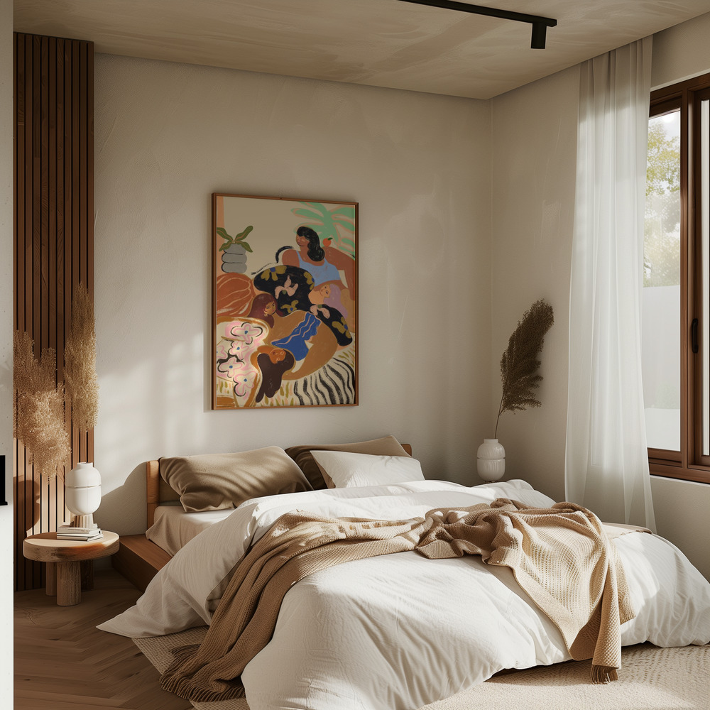 Poster - Cozywozy in bedroom