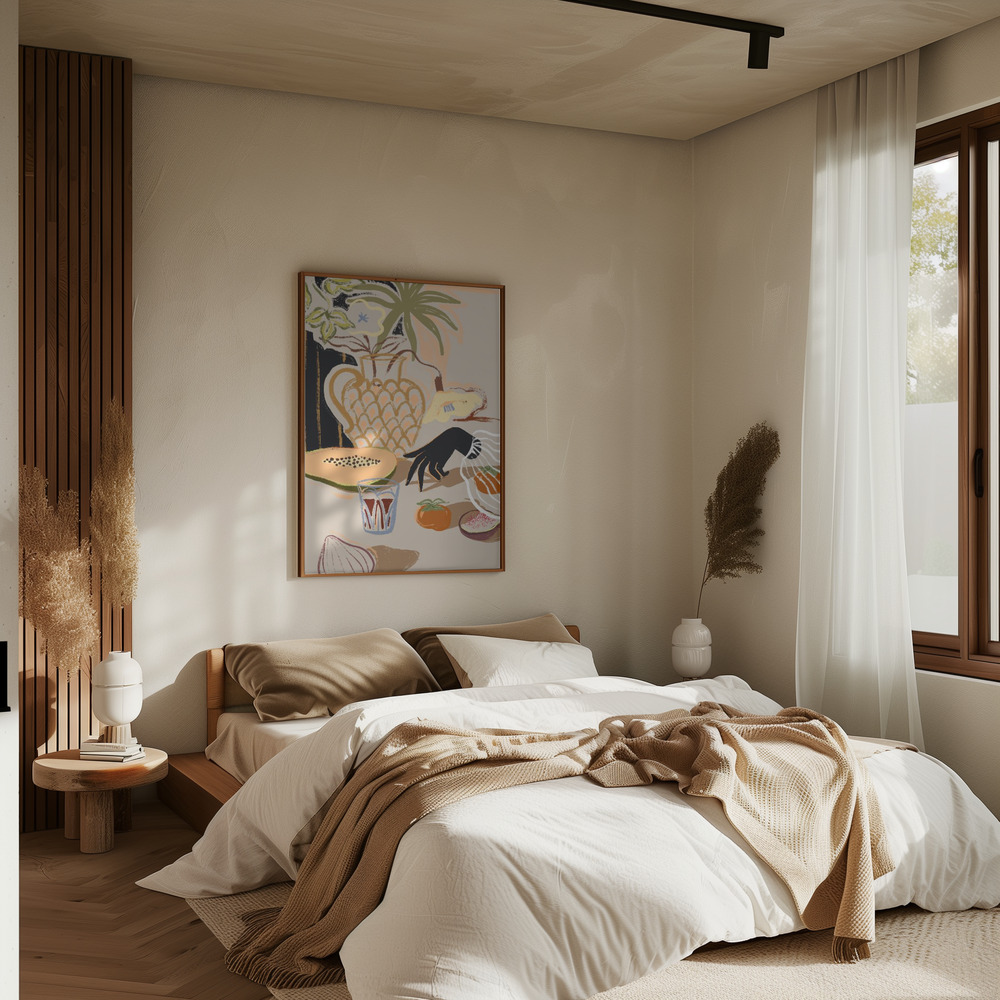 Poster - Fruitful Spread in bedroom
