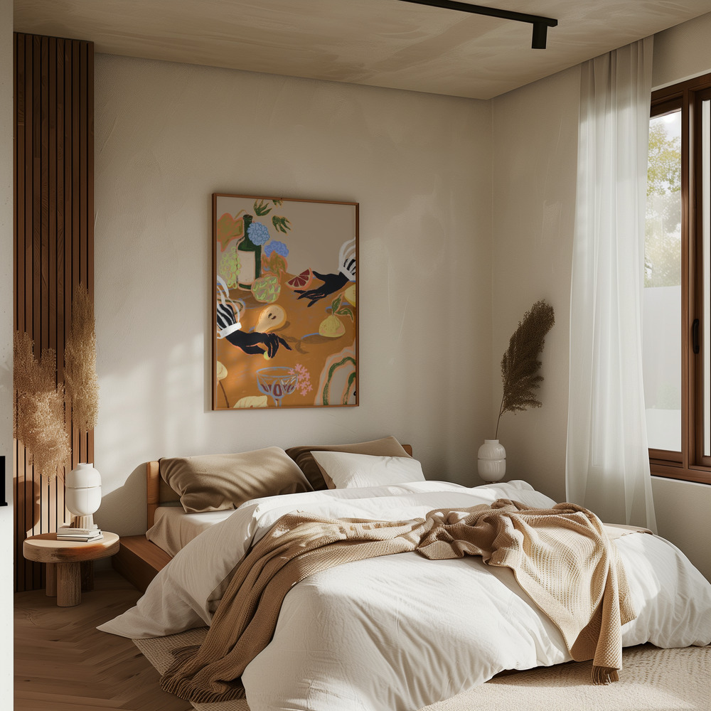 Poster - Handful of Love in bedroom