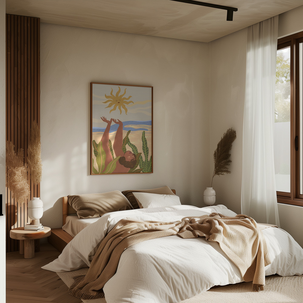 Poster - Sun Worship in bedroom