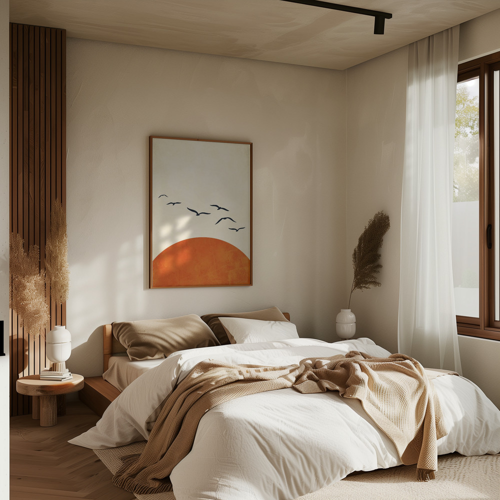 Poster Sunset Dreams - Affisch i sovrummet