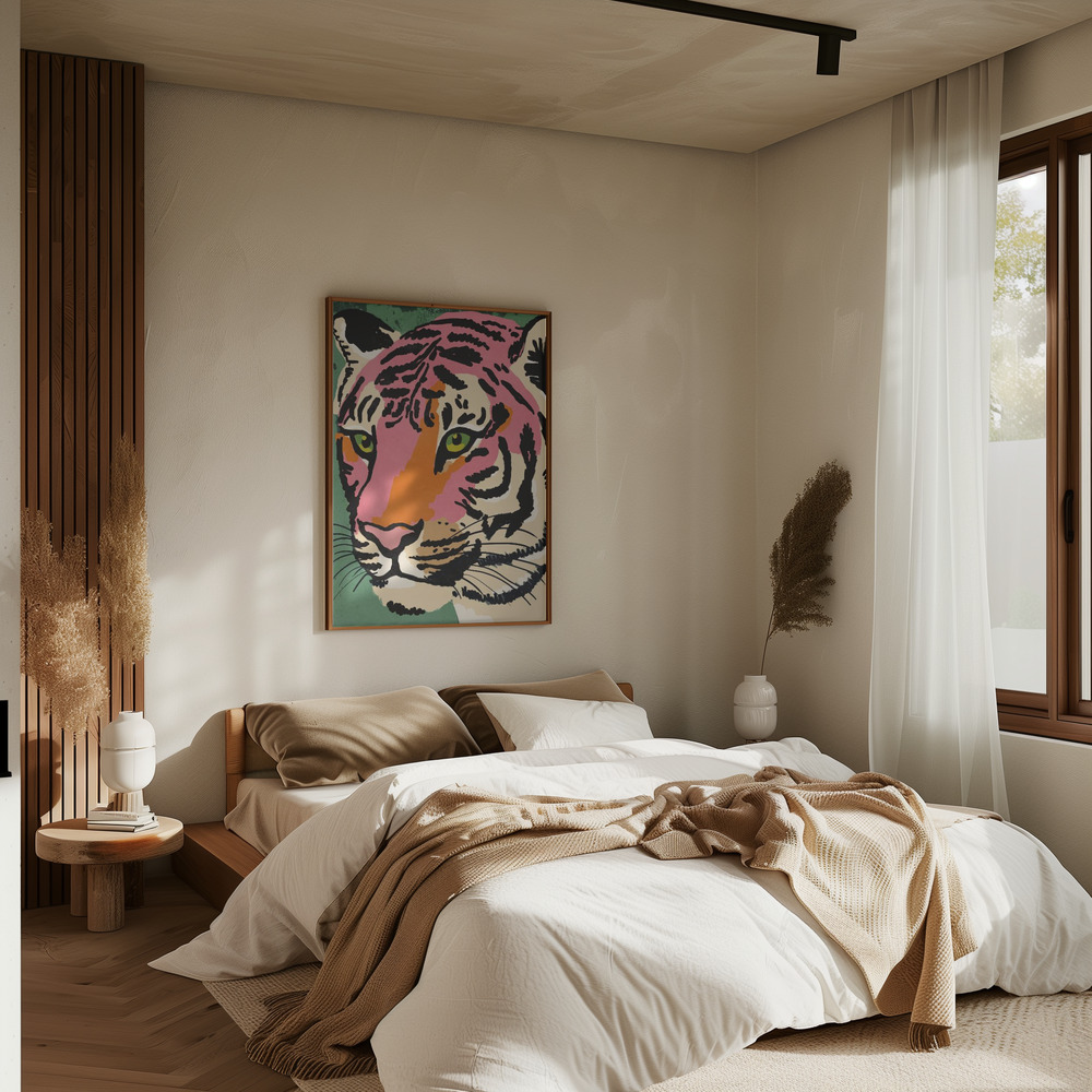 Poster - Strong Look in bedroom