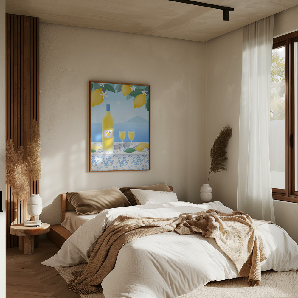 Poster - Limoncello in bedroom